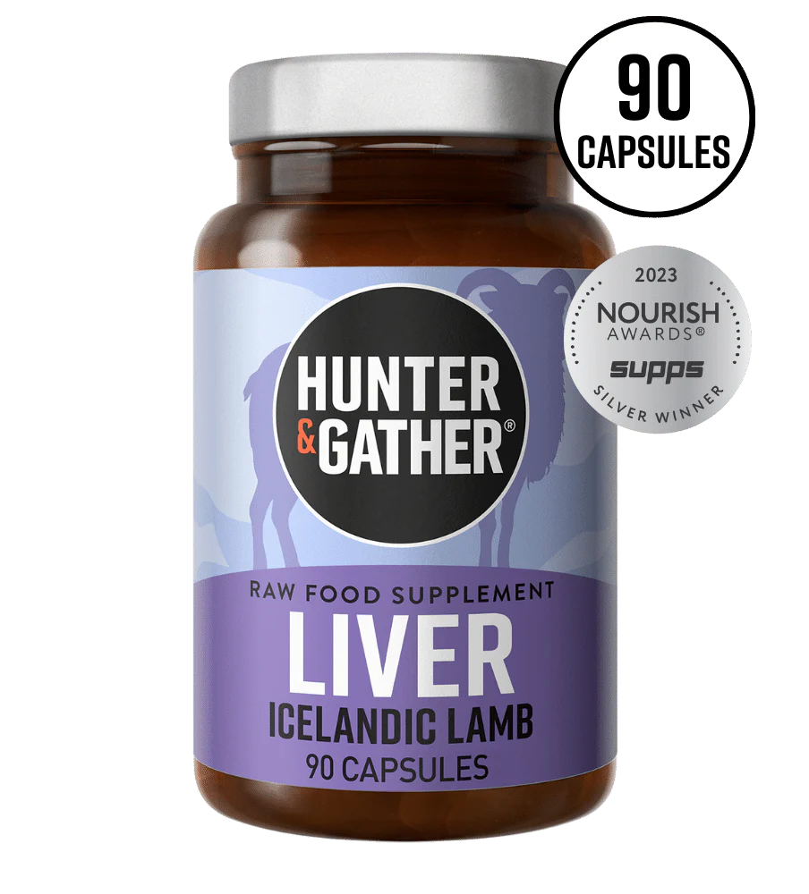 Hunter & Gather Liver Capsules - Grass Fed & Finished (90 Capsules)