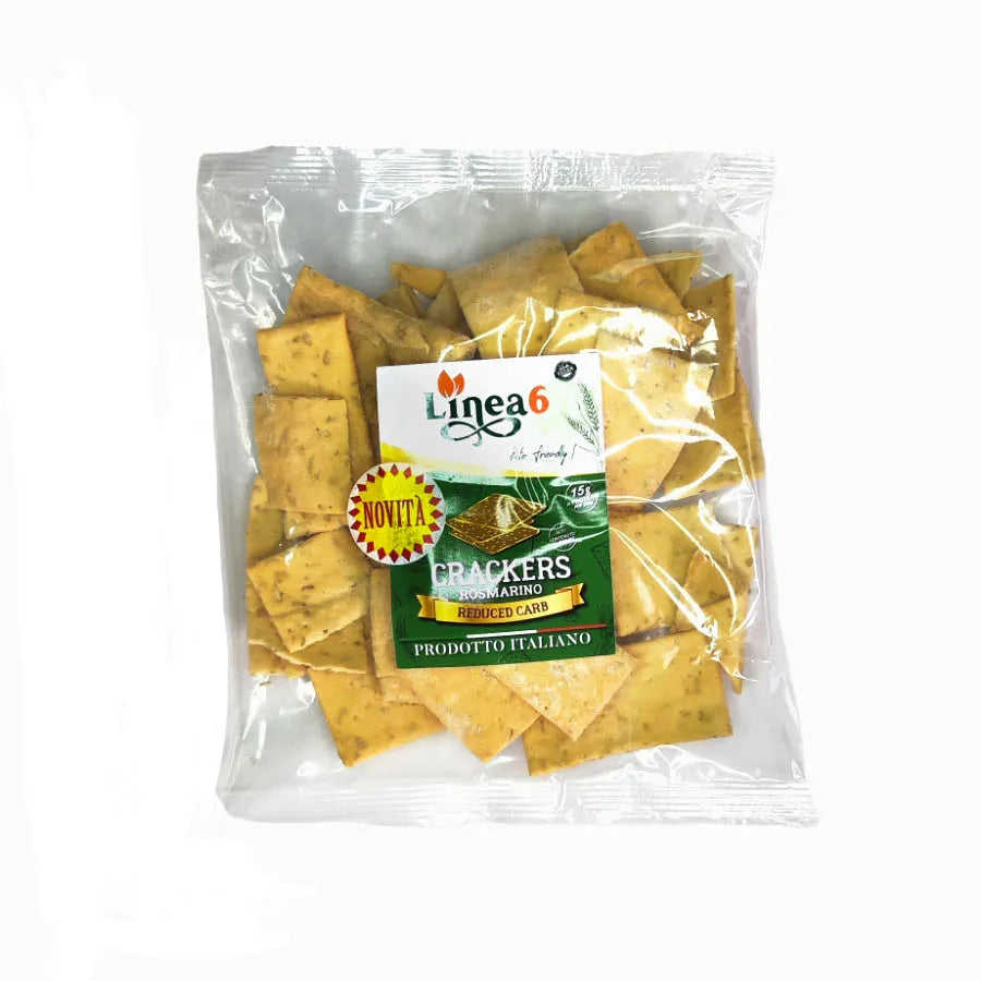 Linea6 Low Carb Rosemary Crackers 150g