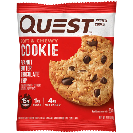 Quest Peanut Butter Chocolate Chip Cookie 58g