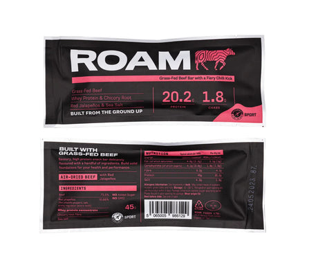 ROAM Grass-Fed Beef Chilli Bar 45g