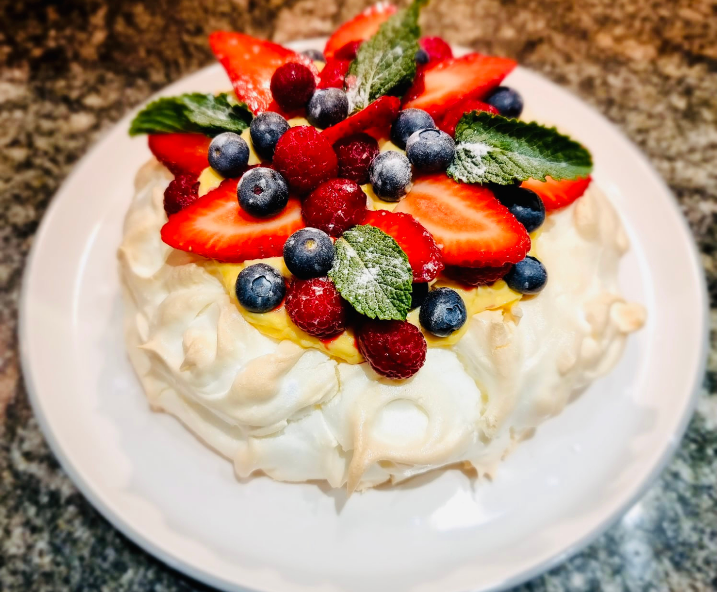 Keto Pavlova Cake