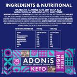 Adonis-Foods Hazelnut Crunch Keto Bar 45g