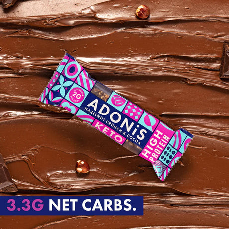 Adonis-Foods Hazelnut Crunch Keto Bar 45g