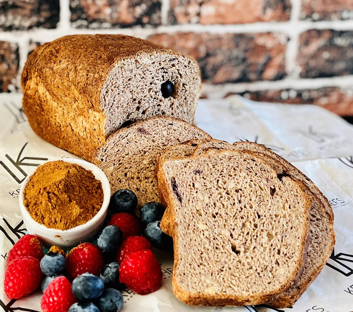 Aromatic Spiced Fruit Low Carb Rustic Loaf 700g (FREEZER FRIENDLY)