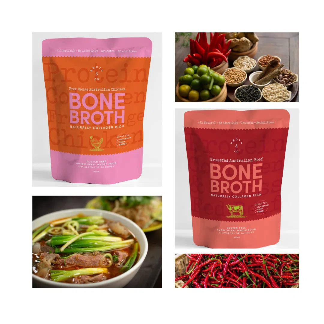 Australian Beef Bone Broth Liquid 300ml - Pasture Raised