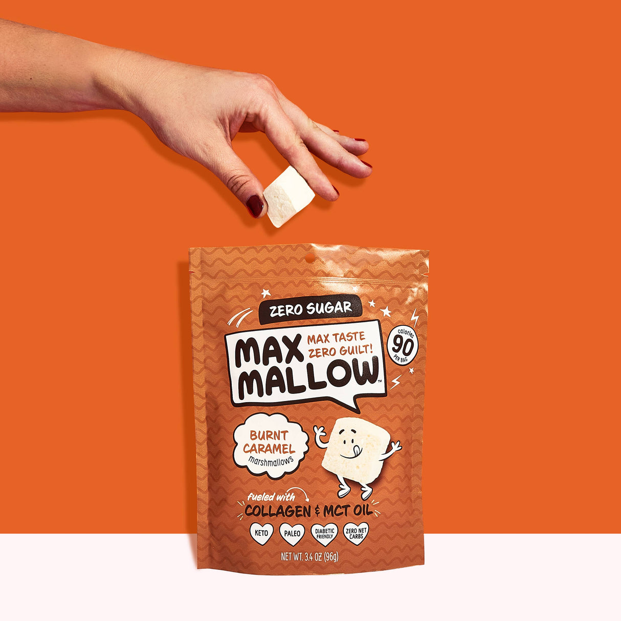 Burnt Caramel Max Mallow - - Sugar Free Marshmallow