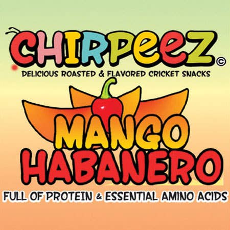 CHIRPEEZ FLAVORED CRICKET SNACKS - Mango Habanero