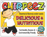 CHIRPEEZ FLAVORED CRICKET SNACKS - White Cheddar