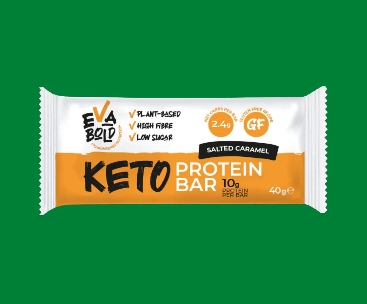 Eva Bold Salted Caramel Keto Bar 40g