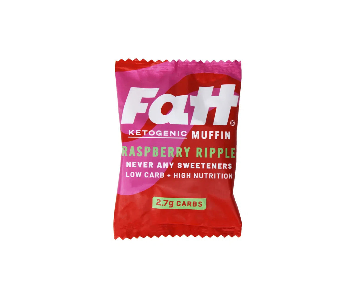 Fatt Raspberry Ripple Muffin 40g