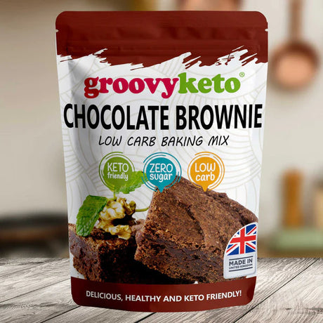 Groovy Keto Chocolate Brownie Mix 250g