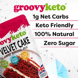 Groovy Keto Red Velvet Cake Mix 270g