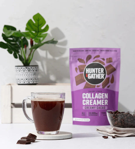 Hunter & Gather Cacao Bovine Collagen Creamer 300g