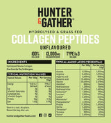 Hunter & Gather Collagen Peptides Unflavoured 400g