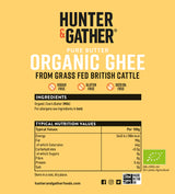 Hunter & Gather Grass Fed Organic Ghee 450g
