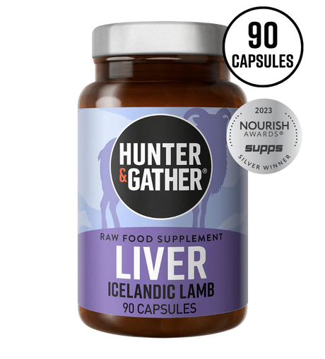 Hunter & Gather Liver Capsules - Grass Fed & Finished (90 Capsules)