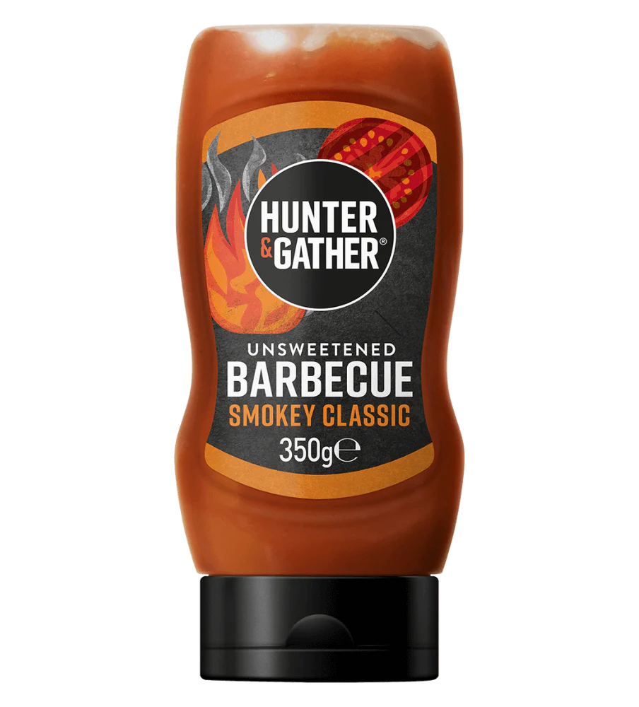 Hunter & Gather Smokey BBQ Sauce Squeezy Bottle 350g