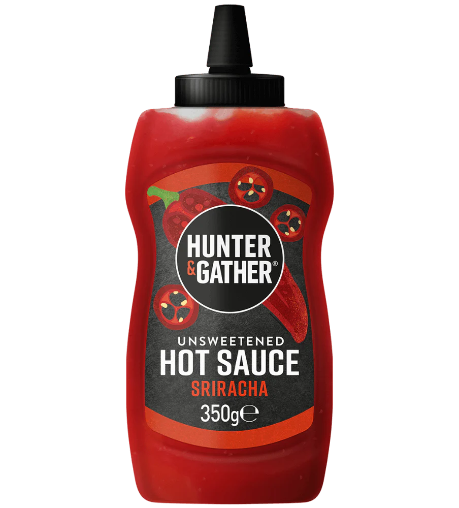 Hunter & Gather Sriracha Hot Sauce Squeezy Bottle 350g