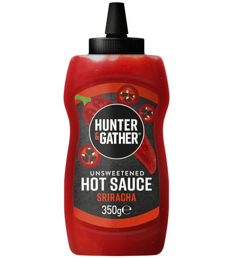 Hunter & Gather Sriracha Hot Sauce Squeezy Bottle 350g