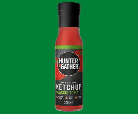 Hunter & Gather Unsweetened Classic Tomato Ketchup 250g