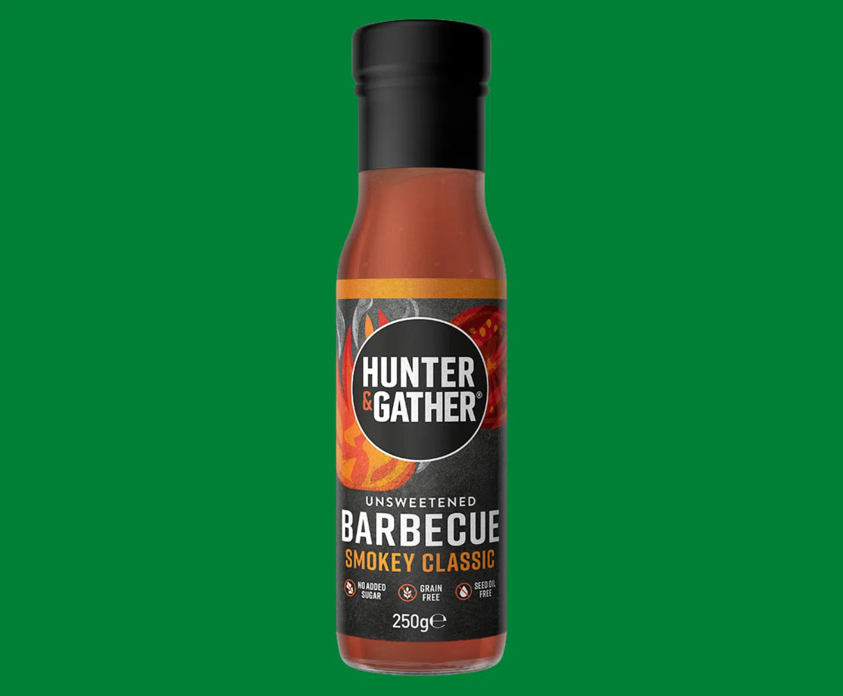 Hunter & Gather Unsweetened Smokey Barbecue Sauce 250g