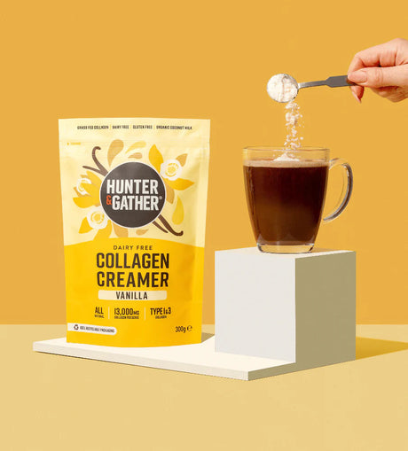 Hunter & Gather Vanilla Bovine Collagen Creamer 300g