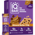 IQBAR Almond Butter Chip | Brain + Body Keto Protein Bars