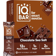 IQBAR Chocolate Sea Salt | Brain + Body Keto Protein Bar