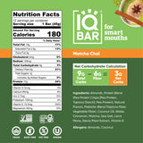 IQBAR Matcha Chai | Brain + Body Keto Protein Bars