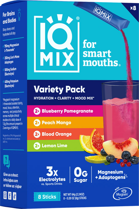 IQMIX Hydration | 8 Stick Variety Pack