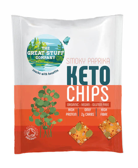 Keto Chips - Smoky Paprika 30g
