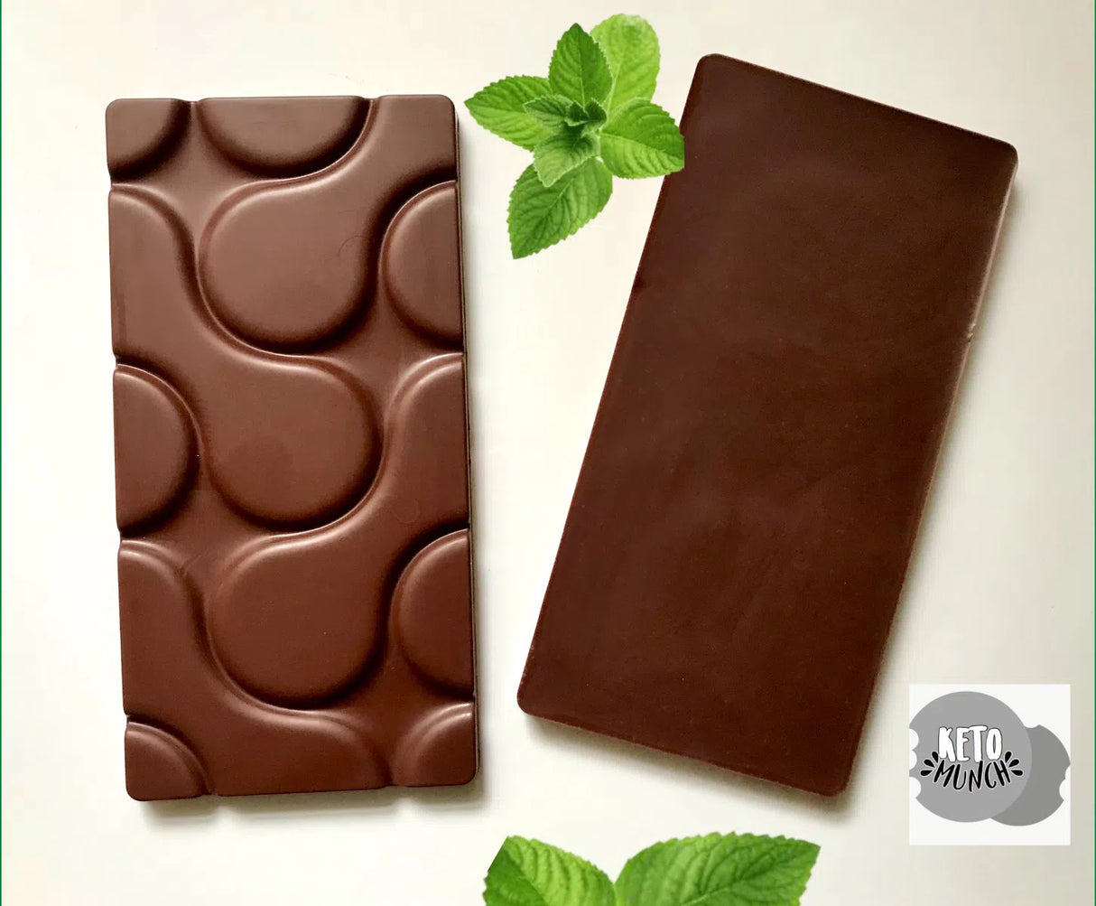 Keto Chocolate Bar - Mint 90g (No Added Sugar)