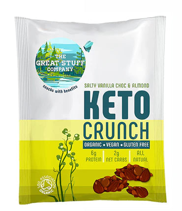 Keto Crunch - Vanilla Choc Sea Salt & Almonds 40g