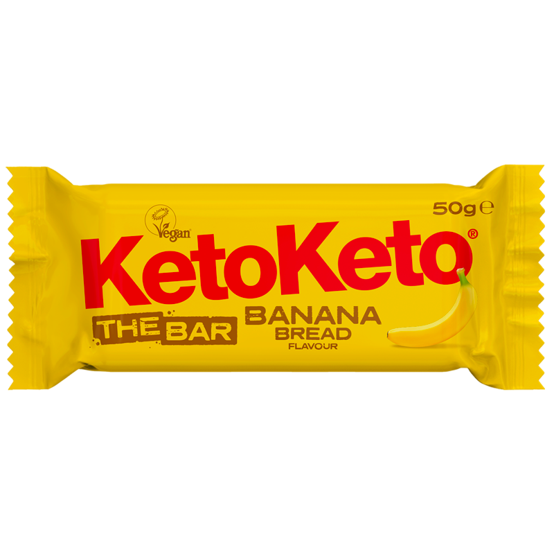 Keto Keto Banana Bread Keto Biscuit Bar 50g