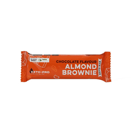 Keto-Pro Chocolate Almond Brownie Keto Bar 50g