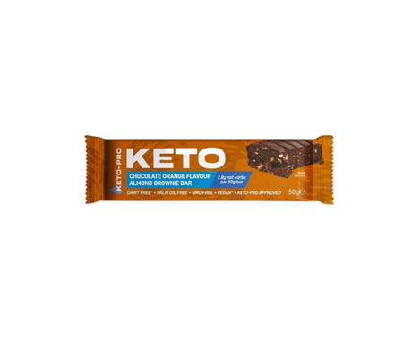 Keto-Pro Chocolate Orange - Almond Brownie Keto Bar
