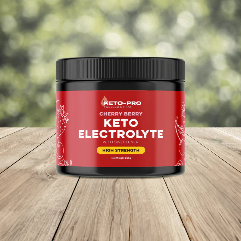Keto-Pro Keto Electrolytes PLUS - Cherry Berry - 250g