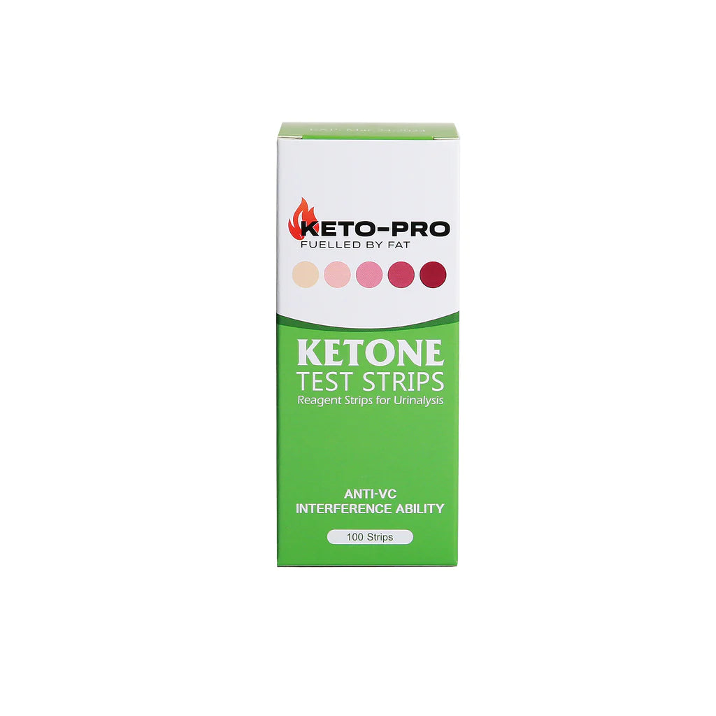 Keto-Pro Ketone Test Strips (100 strips)