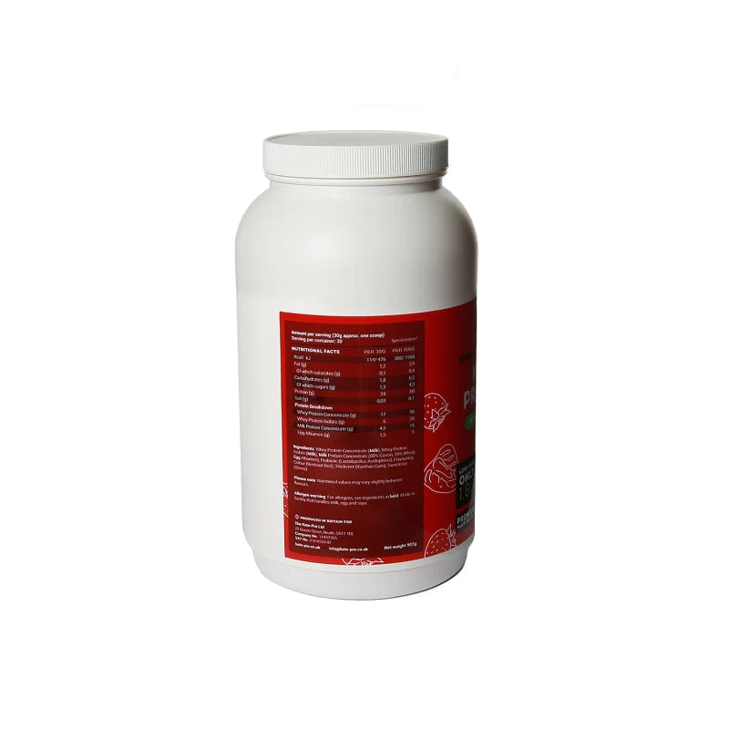Keto-Pro Strawberries & Cream Keto Protein Powder 907g