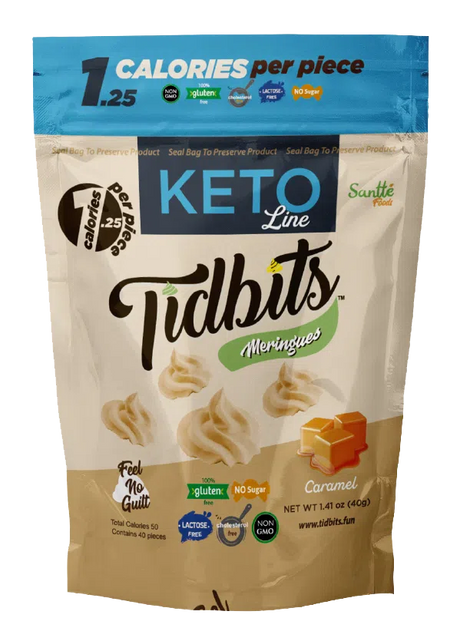 Keto Tidbits Fun Bites: Caramel