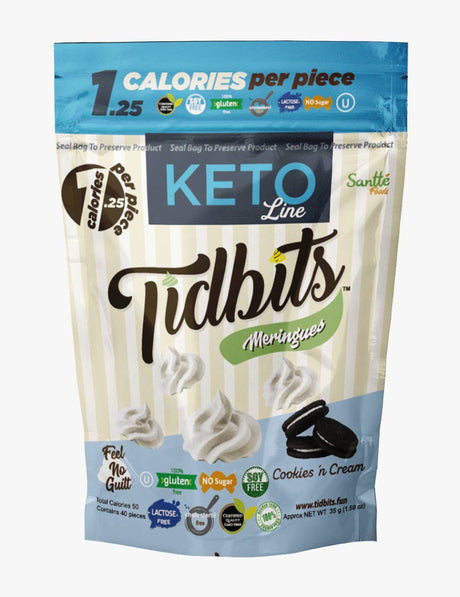 Keto Tidbits Fun Bites : Cookies and Cream
