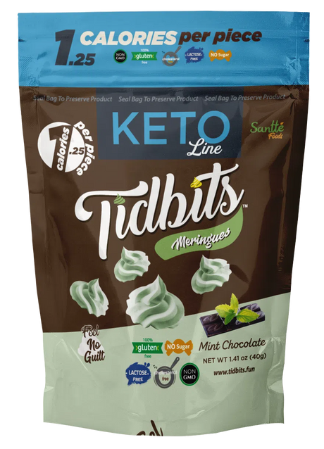 Keto Tidbits Fun Bites: Mint chocolate
