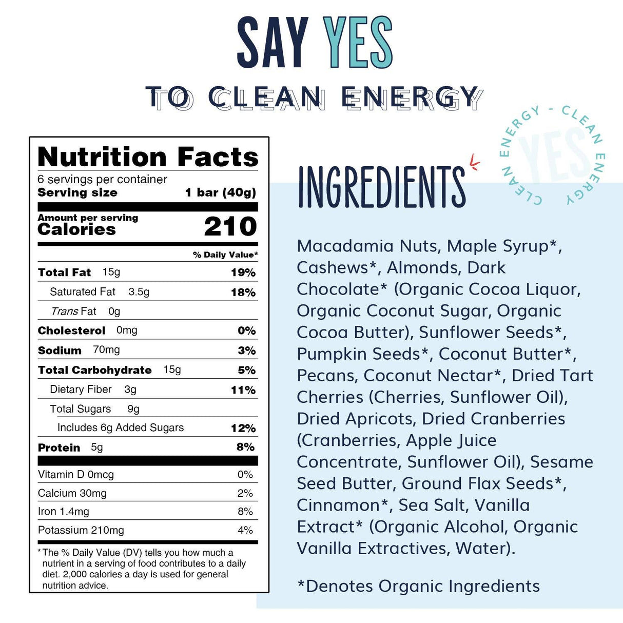 Macadamia Cherry Chocolate - Gourmet Plant-Based Snack Bar x Individual Bar