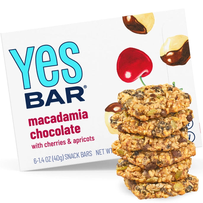 Macadamia Cherry Chocolate - Gourmet Plant-Based Snack Bar x Individual Bar