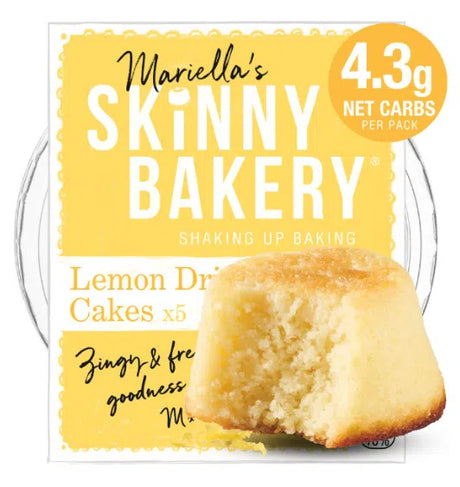 Mariella's Skinny Bakery - 5 Lemon Drizzle Cakes (6 Pack)