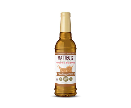 Matteo's Sugar Free Cinnamon Vanilla Coffee Syrup 750ml