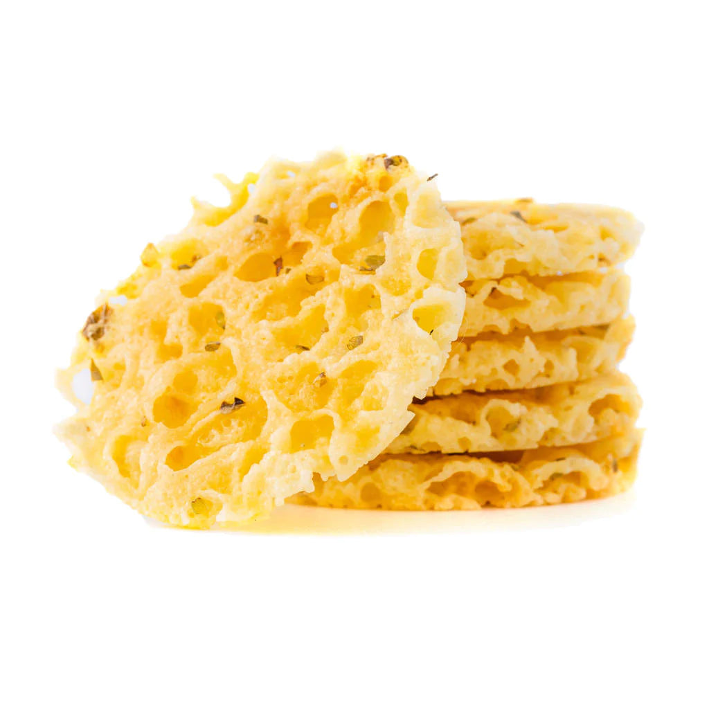 Monarchs Fresh Garlic & Oregano Cheese Crisps 30g