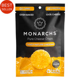 Monarchs Tangy Mature Cheddar Cheese Crisps 30g