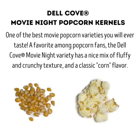 Movie Night Popcorn Kernels - Movie Theater Popcorn: 8 Oz. Bag