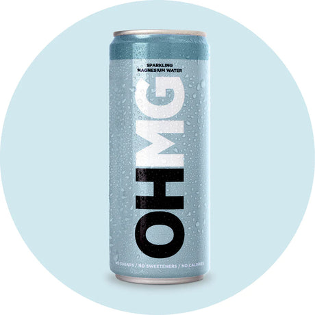 OHMG Sparkling Magnesium Water Can 330ml